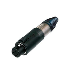 Neutrik NC3FM-C cavo di collegamento XLR Nero, Argento