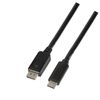 LogiLink-USB-C---DisplayPort-Anschlusskabel-3.0-m-schwarz-USB-C-3.1-Stecker---DisplayPort-1.2-Stecker-AuflA¶sung----1-
