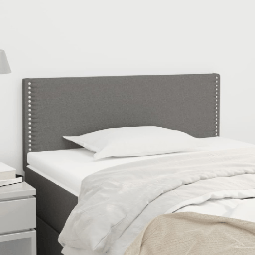 Testiera-Grigio-Scuro-90x5x78-88-cm-in-Tessuto