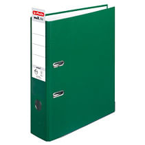 Cartella-Herlitz-dorso-larghezza-8-cm-DIN-A4-plastica-verde