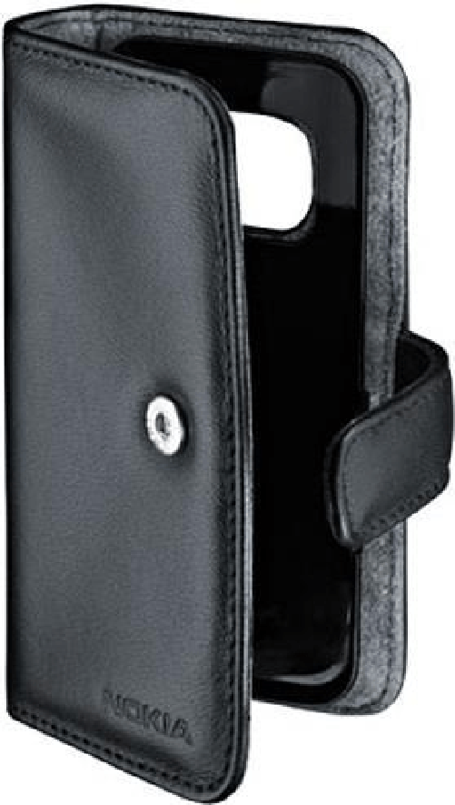 Nokia-CP-292---Tasche-fA¼r-Mobiltelefon---Leder---Schwarz---fA¼r-Nokia-N78