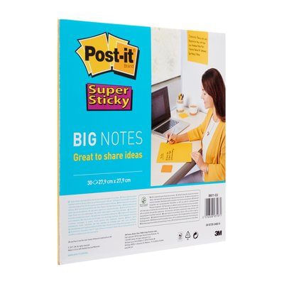 Post-itAÆA¢a¬A¡AaAA®-Jumbo-Sticky-Notes-Post-it-Big-Notes-279-cm-GB-Giallo