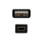 Nanocable-10.01.0401-cavo-USB-1-m-USB-2.0-USB-A-Mini-USB-B-Nero