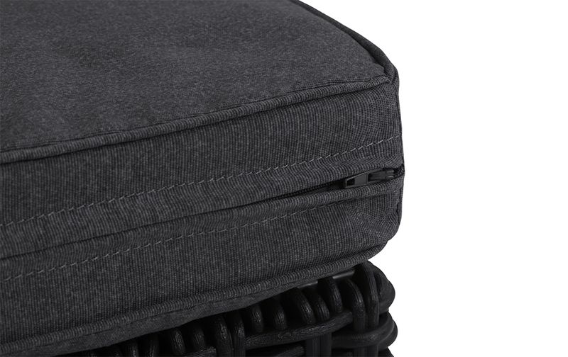 CALIFORNIA-SOFA-3-SEATER-CON-CUSCINI-SEDUTA-SCHIENALE---198X68X715H---ROUND-WICKER-6-MM---GRAFITE-------