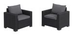 Keter-California-Set-Poltrone-Doppie-con-Cuscini-in-Round-Wicker-6-mm-Grafite-83x68x715H