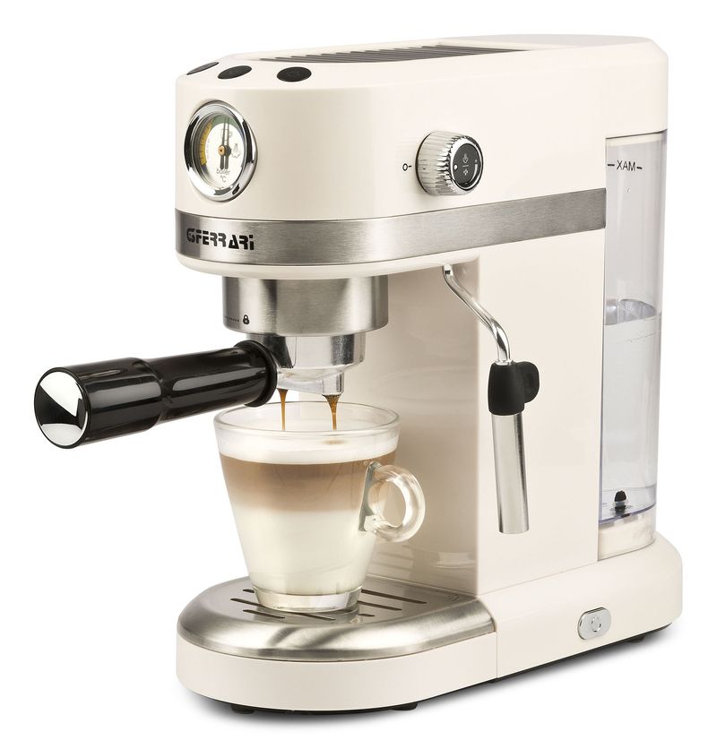 G3-Ferrari-G10168-Macchina-per-Caffe--Espresso-Automatica-Compatibile-con-Cialde-ESE-e-Caffe--Macinato-Potenza-1350-W-Capacita--14-Litri-