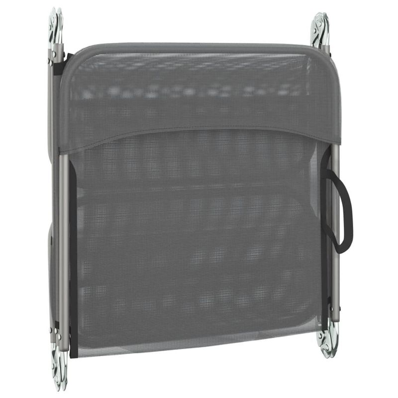 vidaXL-Lettini-Prendisole-2-pz-Grigi-in-Textilene-e-Acciaio