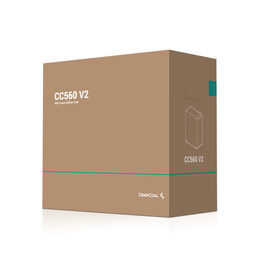 Deepcool-Case-Mid-Tower-CC560-V2-Nero-3-1x120-LED-Fan-TG