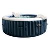 Intex-28430EX-PureSpa-Vasca-Idromassaggio-Gonfiabile-Bubble-Massage-4-posti-140-Getti-Riscaldatore-PVC-Blu-Navy-196x71-cm-Con-Accessori-4-posti-Blu-Navy