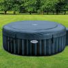 Intex-28430EX-PureSpa-Vasca-Idromassaggio-Gonfiabile-Bubble-Massage-4-posti-140-Getti-Riscaldatore-PVC-Blu-Navy-196x71-cm-Con-Accessori-4-posti-Blu-Navy