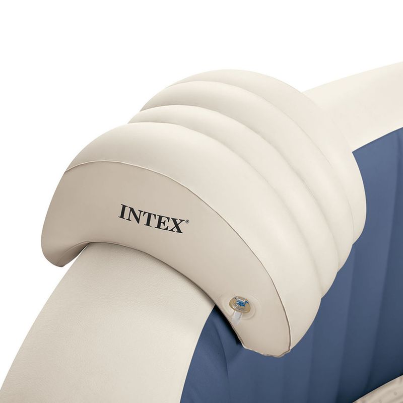 Intex-28430EX-PureSpa-Vasca-Idromassaggio-Gonfiabile-Bubble-Massage-4-posti-140-Getti-Riscaldatore-PVC-Blu-Navy-196x71-cm-Con-Accessori-4-posti-Blu-Navy