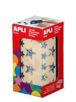 APPLI-GOMET-Olografica---125-mm-e-195-mm---adesivo-permanente---59-fogli-preroqueti---2.360-gomets-per-rotolo