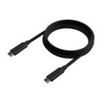 Aisens-Cable-USB-3.2-GEN1-5GBPS-4K-60Hz-3A-60W-E-Marker---Tipo-USB-C-M-USB-C-M---4.0m---Color-Negro