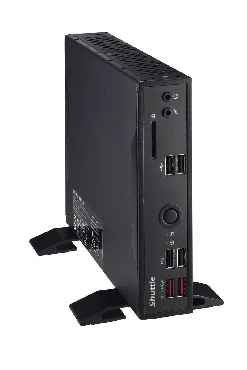 Shuttle-DS20U3V2-barebone-per-PC-stazione-di-lavoro-PC-con-dimensioni-13-l-Nero-Intel-SoC-i3-10110U-21-GHz