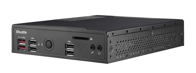 Shuttle-DS20U3V2-barebone-per-PC-stazione-di-lavoro-PC-con-dimensioni-13-l-Nero-Intel-SoC-i3-10110U-21-GHz