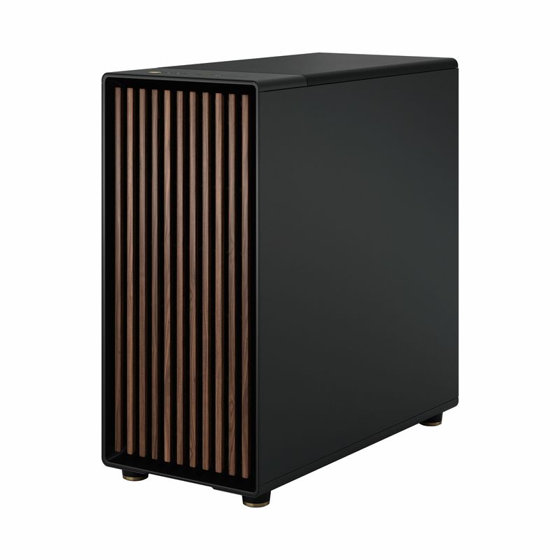 Fractal-Design-North-XL-Charcoal-Black--Black-Solid--Case-E-ATX-Fine-Mesh-Side-3-PWM-Fans-USB-C-Walnut-Front