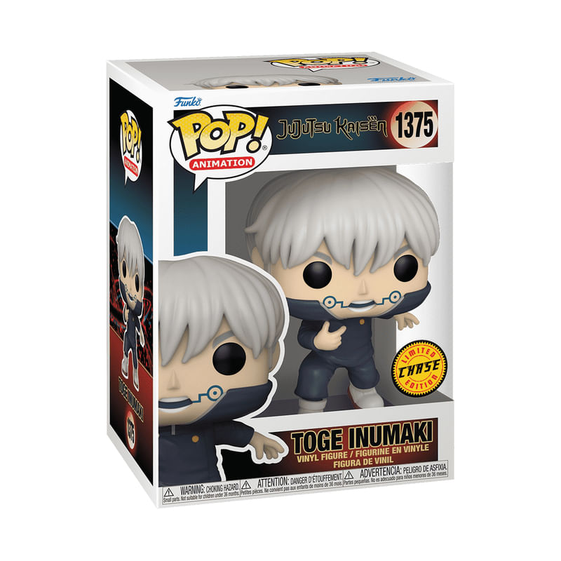Funko-Pop-Animation-Jujutsu-Kaisen-Toge-Inumaki-con-opzione-Chase---Figura-in-vinile---Altezza-95-cm-circa.