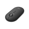 Logitech-Pebble-Mouse-2-M350s-wireless-Bluetooth-sottile-portatile-leggero-personalizzabile-clic-discreti-Easy-Switch-per-Windows-macOS-iPadOS-Android-Chrome-OS---Grafite
