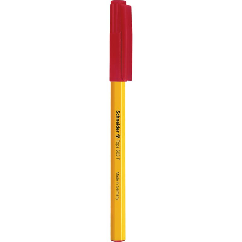 Penna-a-sfera-TOPS-505-05mm-rosso-SCHNEIDER