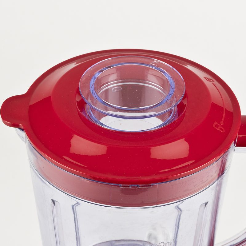 Girmi-FR27-Frullatore-350-Watt-1-Litro-6-Lame-Bianco-Rosso