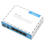 MikroTik hAP lite  WiFi Router  RB941-2nD 24GHz 4x RJ45 100Mb/s