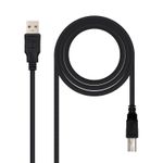 Nanocable 10.01.0105-BK cavo USB USB 2.0 4,5 m USB A USB B Nero