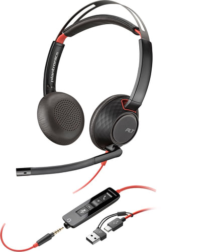 POLY-Cuffie-Blackwire-5220-stereo-USB-C---spinotto-da-35-mm---adattatore-USB-C-A--sfuse-