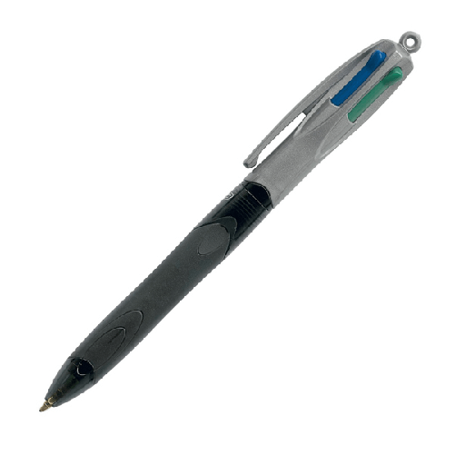 Penna-sfera-scatto-4COLORS-GRIP-PRO-10mm-BIC