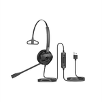 Fanvil HT301-U cuffia e auricolare Cablato A Padiglione Ufficio USB tipo A Nero