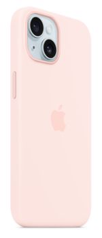 iPhone-15-Silicone-Case-with-MagSafe---Light-Pink