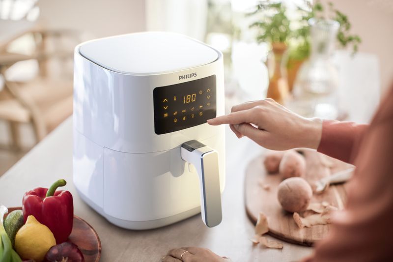 Philips-Airfryer-Essentiale-Compact-Digital-HD9252-00---Friggitrice-Senza-Olio