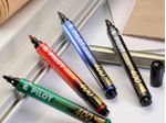 BONUS-PACK-15-5-MARCATORE-PERMANENTE-400-NERO-P.SCALPELLO-4.5MM-PILOT