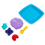 Spin Master Kinetic Sand | Playset Castelli di Sabbia | Sabbia cinetica con vaschetta | Sabbia magica | Sabbia colorata