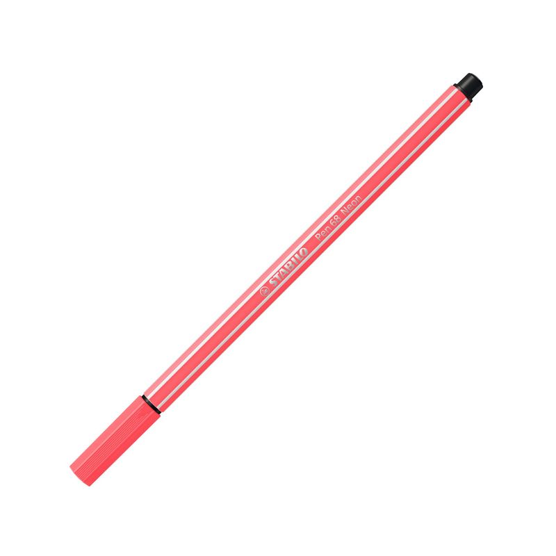 PENNARELLO-STABILO-PEN-68-040-ROSSO-FLUO