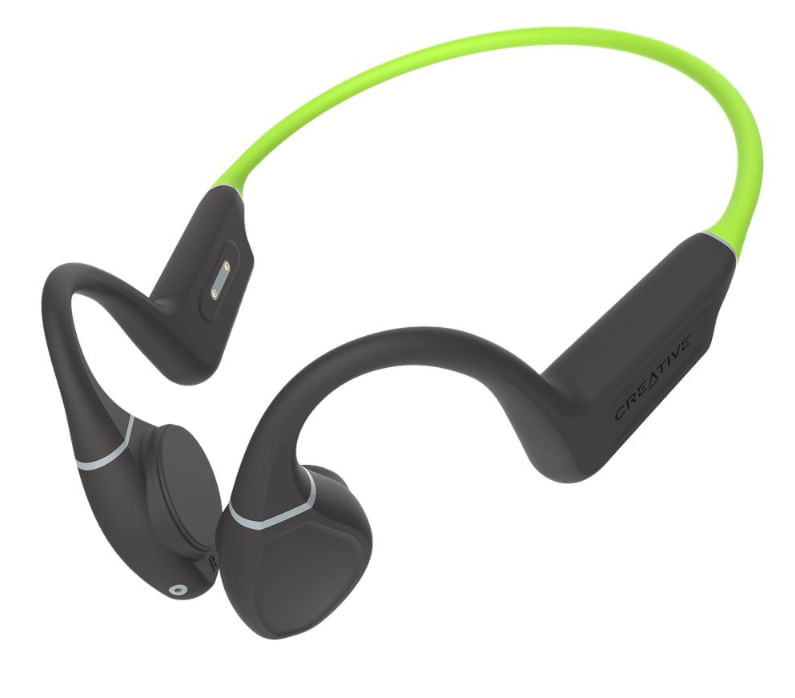 Creative Labs Outlier FREE Plus Auricolare Wireless Passanuca Sport Bluetooth Nero, Verde