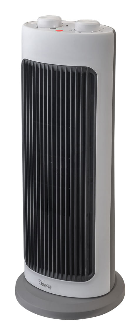 Bimar HP128 stufetta elettrica Interno Grigio, Bianco 2000 W Riscaldatore ambiente elettrico con ventilatore