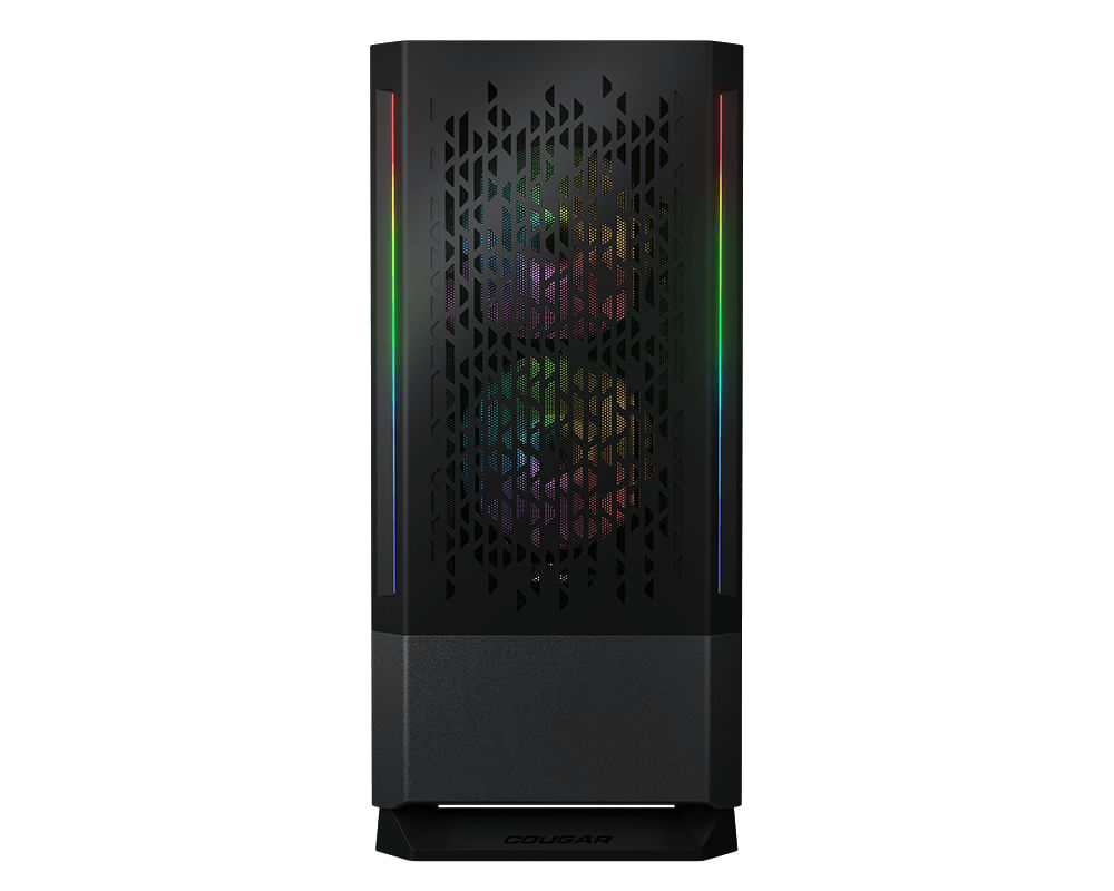 COUGAR Gaming Cougar Case MX430 Air RGB Nero - Midi Tower - PC - Nero - ATX - micro ATX - Mini-ITX - Gaming - HDD