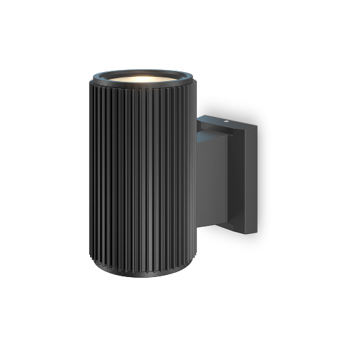 Maytoni Lampada Da Parete Moderna Da Esterno Metallo Nero Luce1E27 60W Ip54