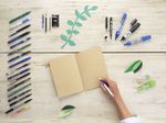 PENNA-SFERA-SCATTO-REXGRIP-BEGREEN-1.0MM-ROSSO-PILOT