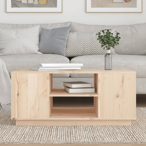Tavolino-da-Salotto-90x49x405-cm-in-Legno-Massello-di-Pino