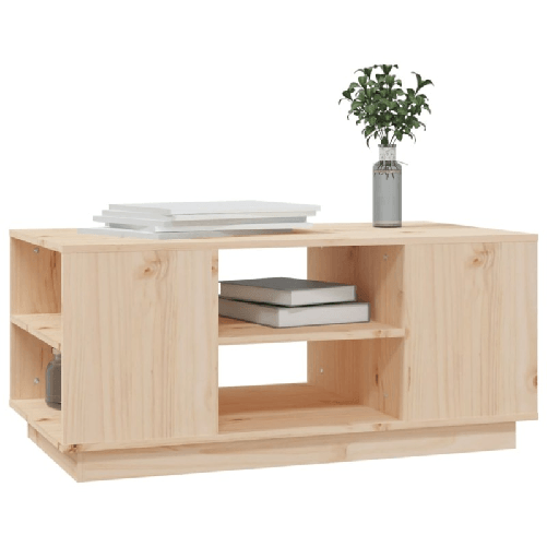 Tavolino-da-Salotto-90x49x405-cm-in-Legno-Massello-di-Pino