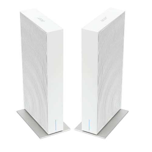Acer Wave 7, wifi 7 Mesh Router, EU plug, dual pack router wireless Gigabit Ethernet Dual-band (2.4GHz + 5GHz or 2