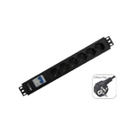 Wp Europe WP WPN-PDU-G02-12 prolunghe e multiple 2 m 12 presa(e) AC Nero