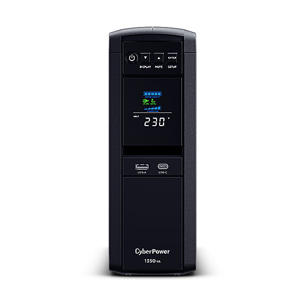 CyberPower-CP1350EPFCLCD-gruppo-di-continuitAA --UPS--A-linea-interattiva-135-kVA-780-W-6-presa-e--AC