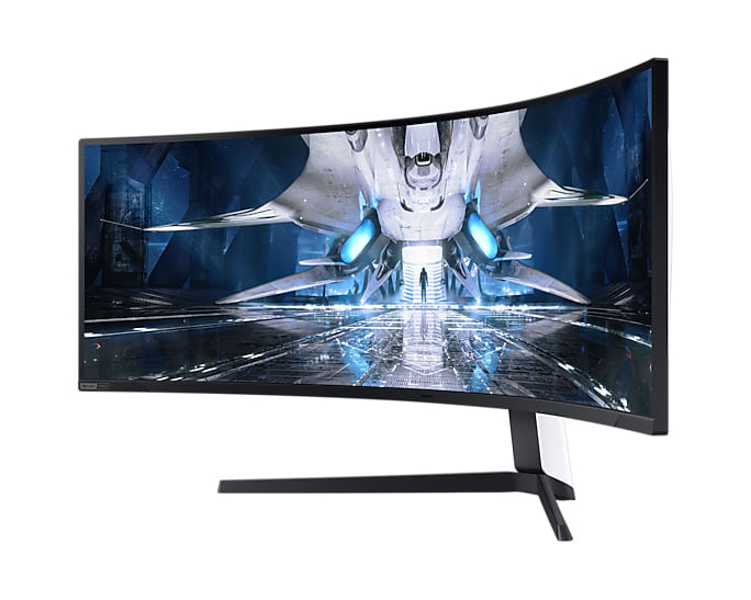 Samsung-LS49AG954NU-1245-cm--49---5120-x-1440-Pixel-5K-Ultra-HD-LCD-Nero-Bianco