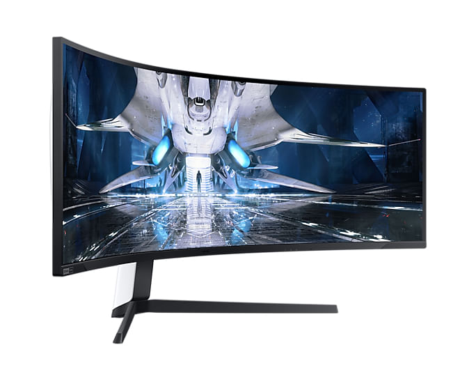 Samsung-LS49AG954NU-1245-cm--49---5120-x-1440-Pixel-5K-Ultra-HD-LCD-Nero-Bianco