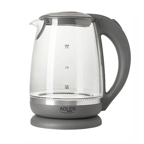 Camry-Adler-AD-1286---2-l---2200-W---gray---transparent---glass---water-level-indicator