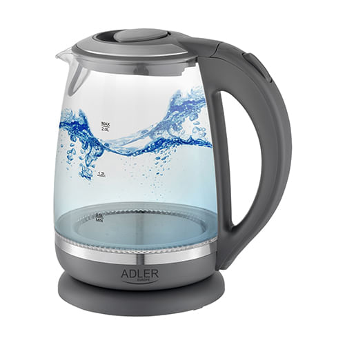 Camry-Adler-AD-1286---2-l---2200-W---gray---transparent---glass---water-level-indicator