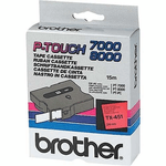 Brother-TX-451-nastro-per-etichettatrice-Nero-su-rosso