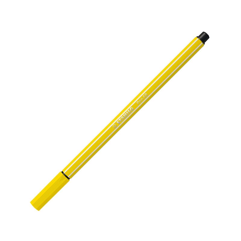 PENNARELLO-STABILO-PEN-68-24-GIALLO-LIMONE